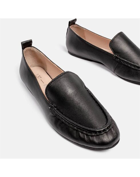 Scarpe da barca in pelle Evo nere