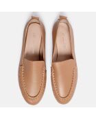 Bateaux en Cuir Evo camel