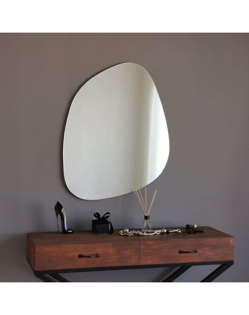 Miroir Soho blanc - 75x58x2.2 cm