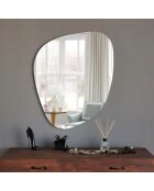 Miroir Soho blanc - 75x58x2.2 cm