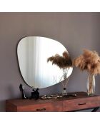 Miroir Soho blanc - 75x58x2.2 cm