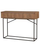 Console Mia noyer/noir - 120x90x36 cm