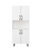 Mueble de baño William blanco - 59,5 x 140,3 x 29,5 cm