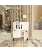 Buffet Makro blanc - Taille : 70x90x35 cm