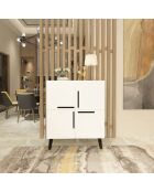 Buffet Makro blanc - Taille : 70x90x35 cm