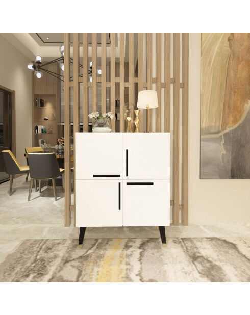 Buffet Makro blanc - Taille : 70x90x35 cm