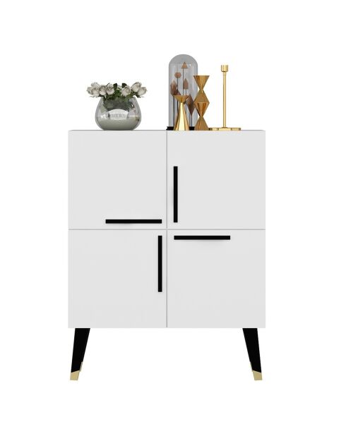 Buffet Makro blanc - Taille : 70x90x35 cm