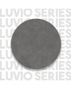 Meuble TV LV6 argenté/noir - 170.3x46.4x35.5 cm