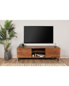 Meuble TV Wood noyer - 150x50x41 cm