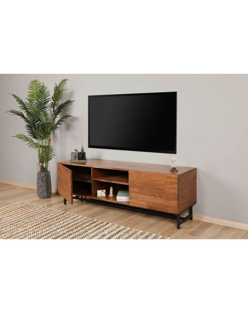 Meuble TV Wood noyer - 150x50x41 cm