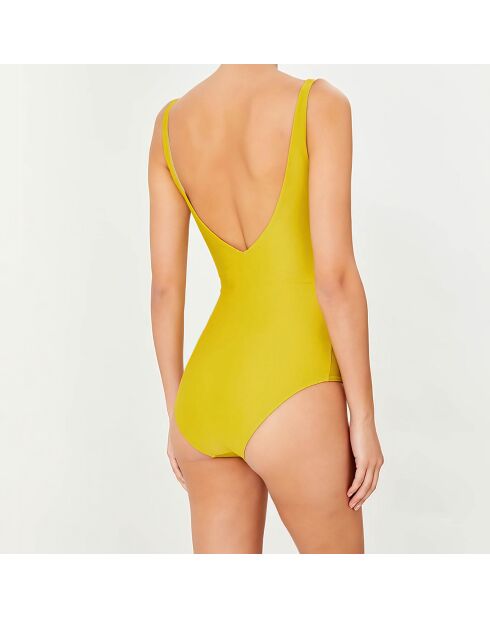 Maillot de bain 1 pièce Solidos anis