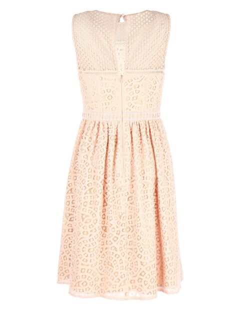 Robe Dico patineuse texturée rose