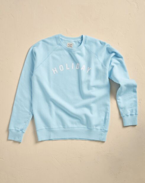 Gemengd sweatshirt van The Holiday in vervaagd blauw