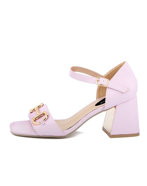 Violette Sandalen von Viola - 8 cm Absatz