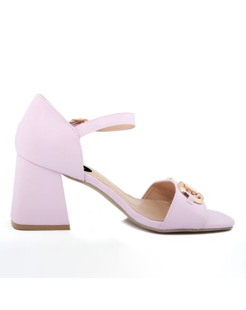 Violette Sandalen von Viola - 8 cm Absatz