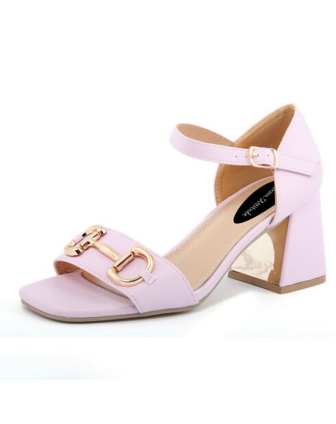 Violette Sandalen von Viola - 8 cm Absatz