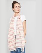 Étole Massimo rouge - 70x180 cm