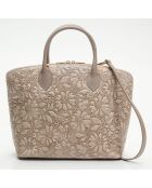 Madison Handtasche aus Kamelleder - 38,5 x 27,5 x 15,5 cm