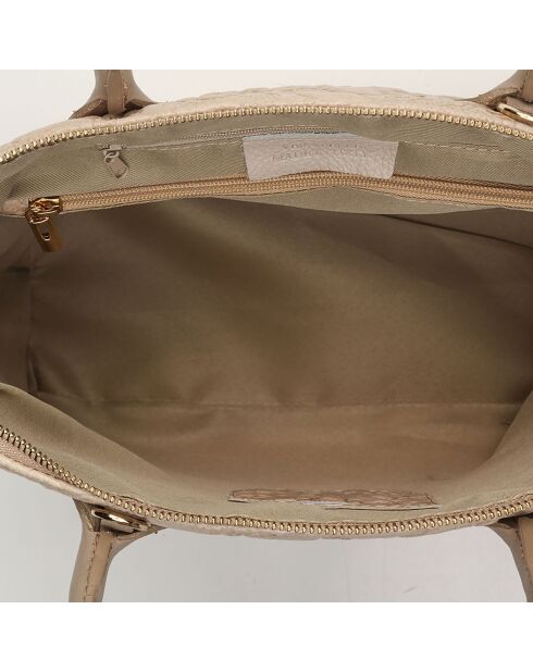 Madison Handtasche aus Kamelleder - 38,5 x 27,5 x 15,5 cm
