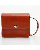 Sac bandoulière en Cuir Marni orange - 22x15x5 cm