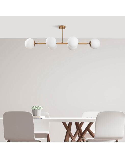 Plafonnier Fazli vintage - 110x40x35 cm