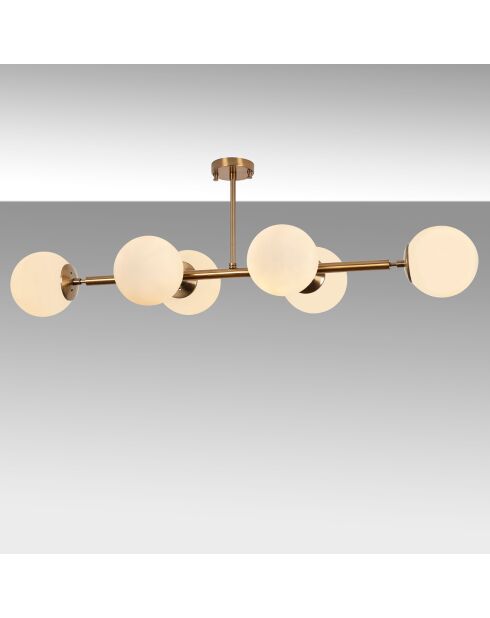 Plafonnier Fazli vintage - 110x40x35 cm