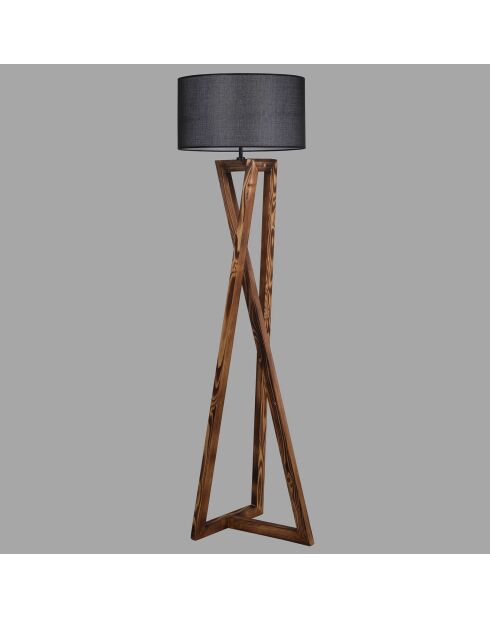 Macka braun/schwarze Stehlampe - 46x166 cm