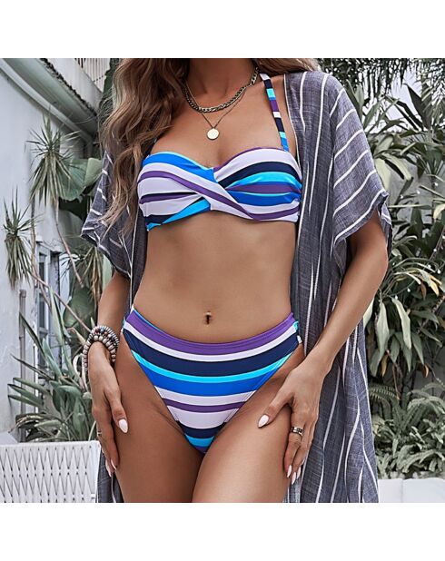 Maillot de bain 2 Pièces Rita bleu ciel