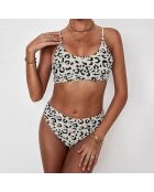 Maillot de bain 2 Pièces Rayana blanc