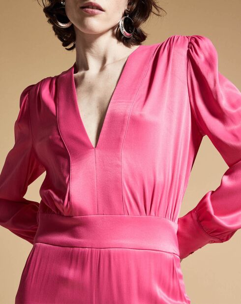 Combinaison Canelle fuschia