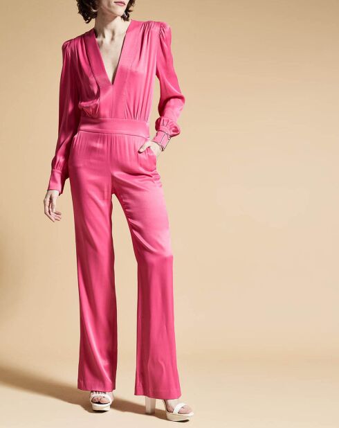 Combinaison Canelle fuschia