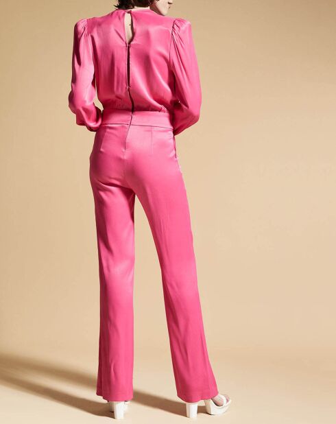 Combinaison Canelle fuschia