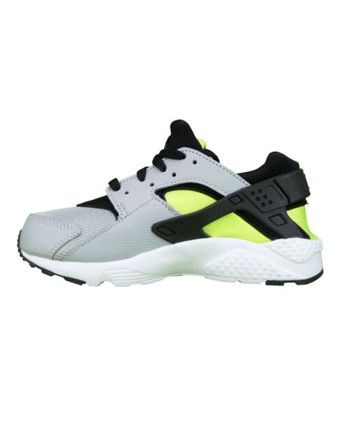 Baskets Huarache Run gris/noir/vert