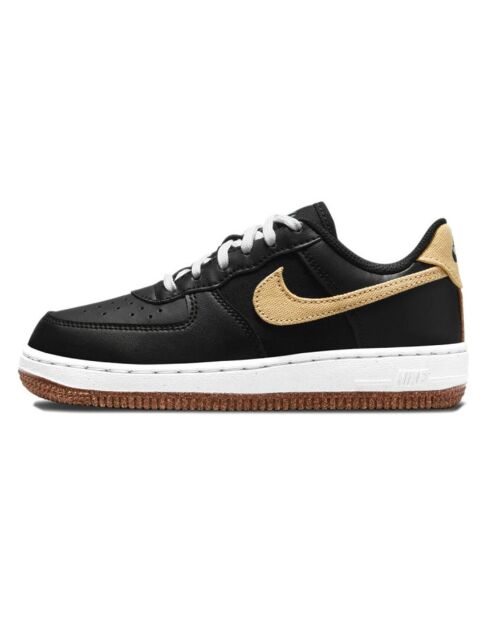 Baskets en Cuir Air Force 1 Low noires
