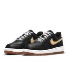 Baskets en Cuir Air Force 1 Low noires