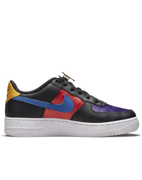 Baskets en Cuir Air Force 1 Lv8 noir/multicolore