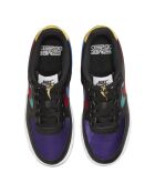 Baskets en Cuir Air Force 1 Lv8 noir/multicolore