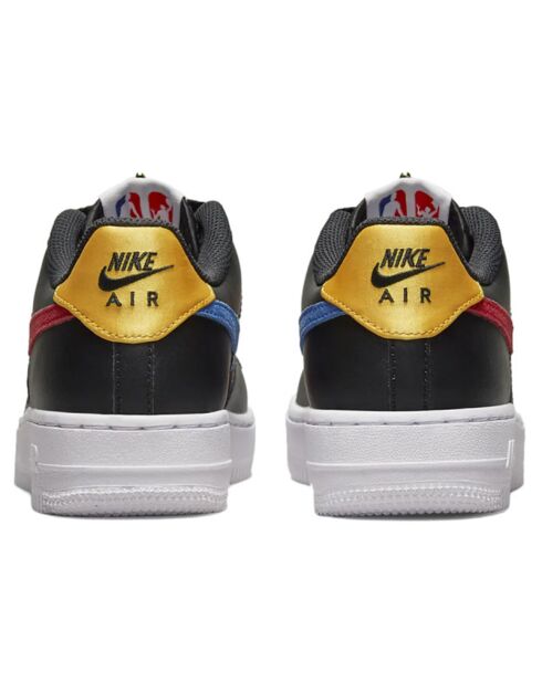 Baskets en Cuir Air Force 1 Lv8 noir/multicolore