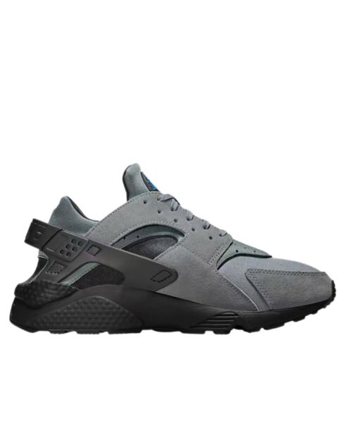 Baskets Air Huarache Run noir/gris