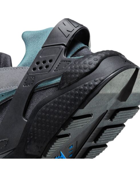 Baskets Air Huarache Run noir/gris