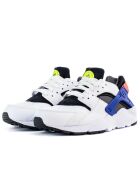 Baskets Huarache Run blanc/bleu/noir