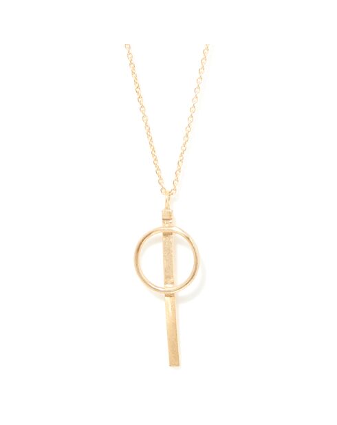 Collier Rosita en laiton doré