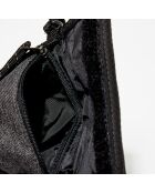 Besace Cullen Denim noire - 19x13 cm