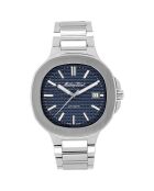 Montre Homme Automatique en Acier Evasion argentée