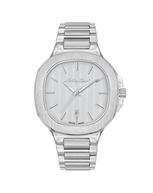 Montre Mixte Quartz en Acier Evasion argentée