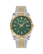 Montre Homme Quartz en Acier Mathy III argenté/doré
