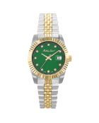 Montre Femme Quartz en Acier Mathy III argenté/doré