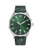 Montre Mixte Quartz en Cuir Urban verte