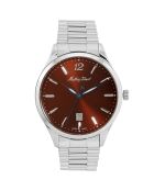 Montre Mixte Quartz en Acier Urban Metal argentée