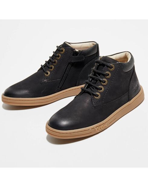 Boots en Cuir Tackland noires